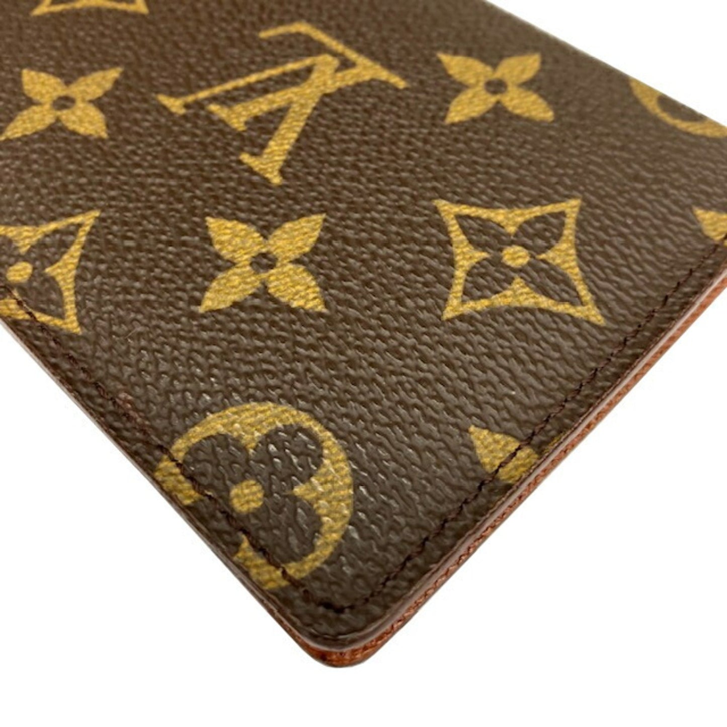 Louis Vuitton Card case Brown Canvas Wallet Accessories