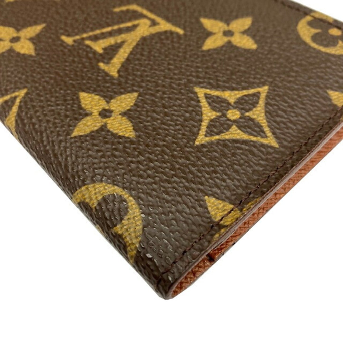 Louis Vuitton Card case Brown Canvas Wallet Accessories