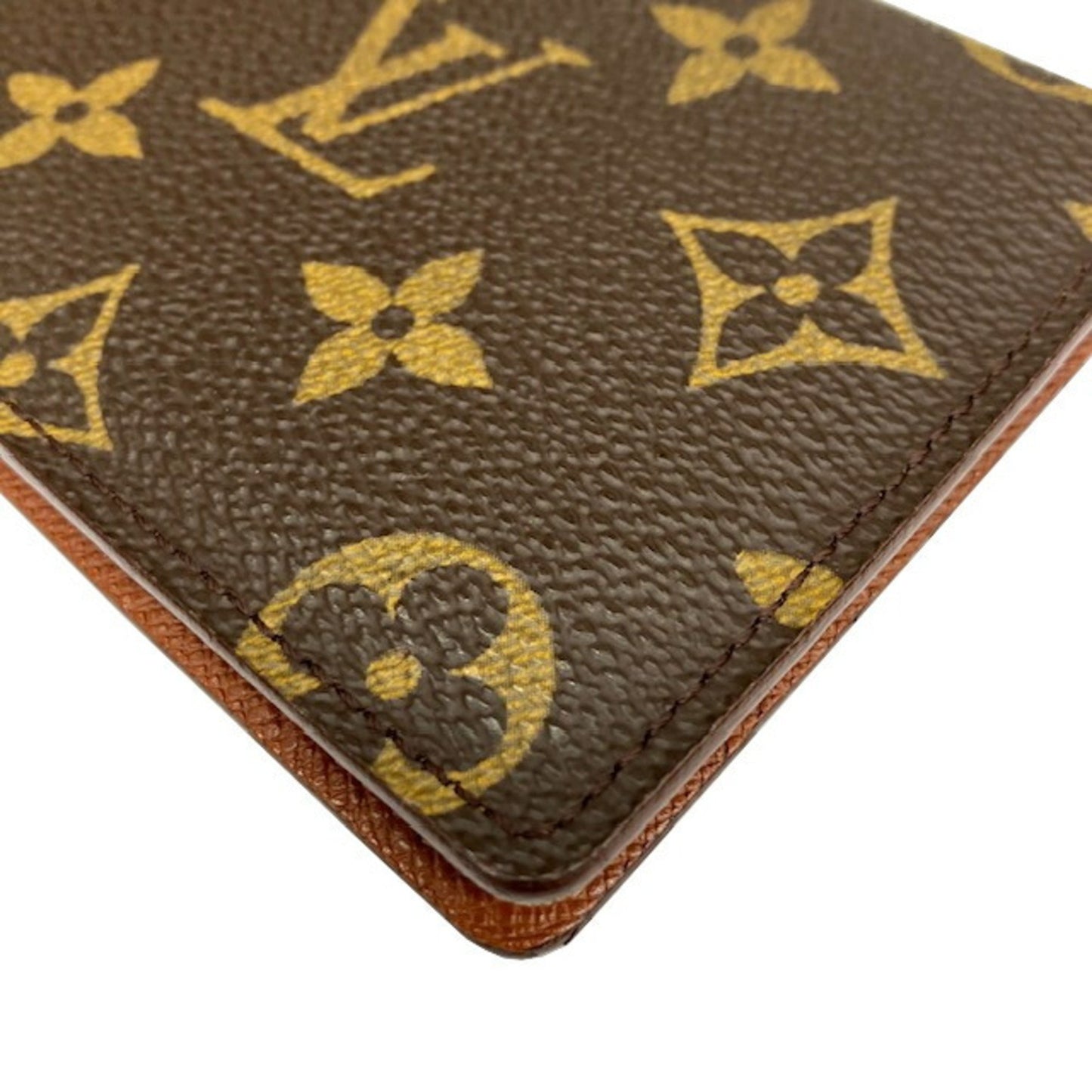 Louis Vuitton Card case Brown Canvas Wallet Accessories