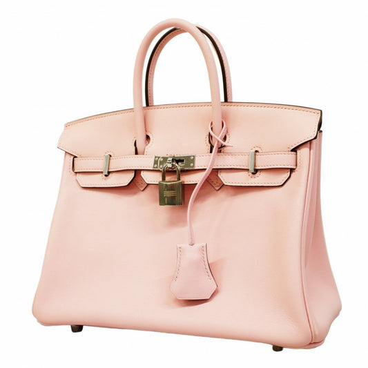 Hermès Birkin 25 Pink Leather Hand Bag