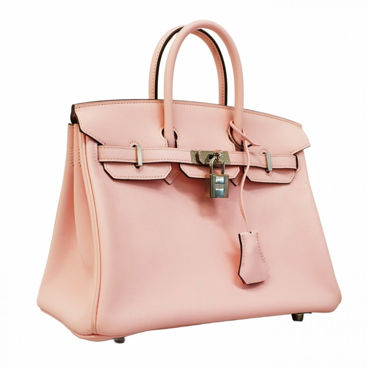 Hermès Birkin 25 Pink Leather Hand Bag