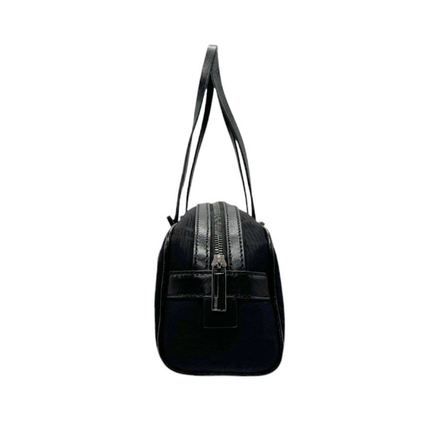 Fendi Zucca Black Canvas Hand Bag