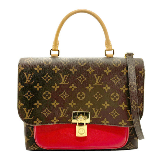 Louis Vuitton Marignan Brown Canvas Hand Bag