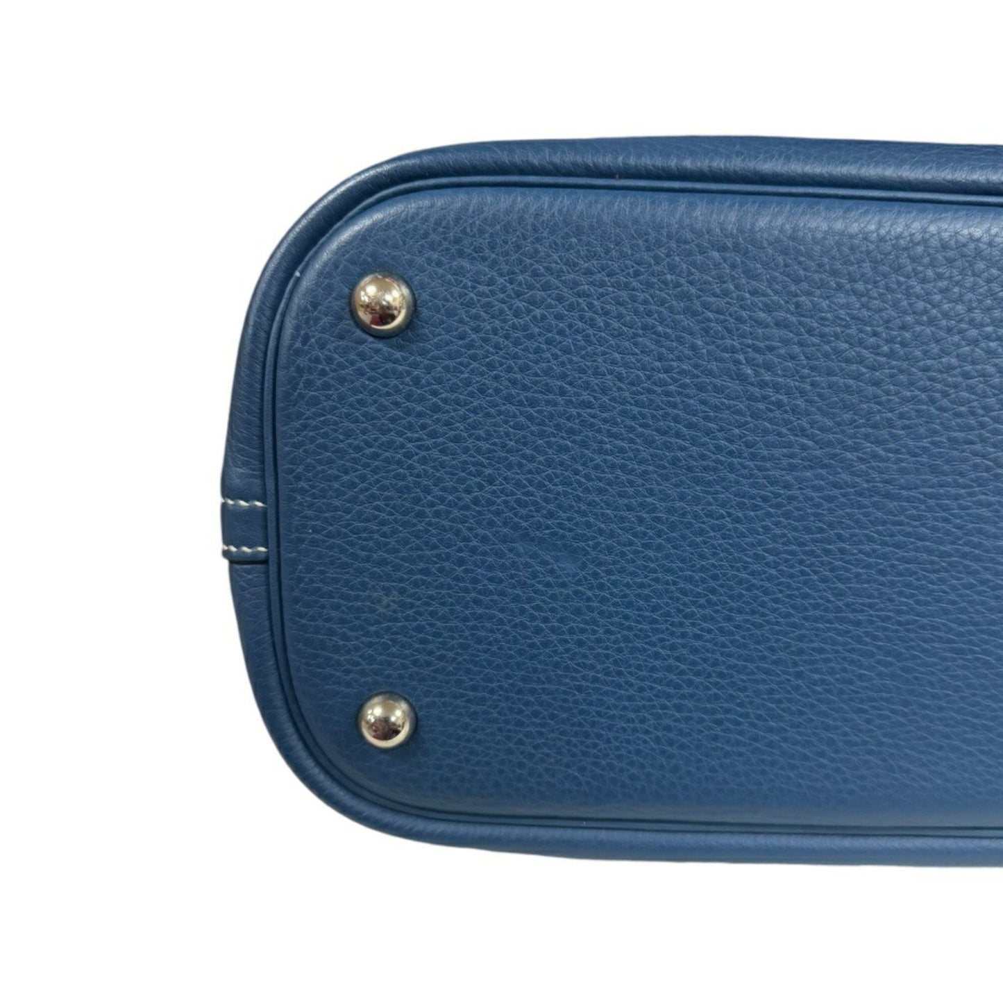 Hermès Bolide Blue Leather Shoulder Bag