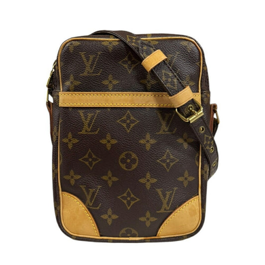 Louis Vuitton Danube Brown Canvas Shoulder Bag