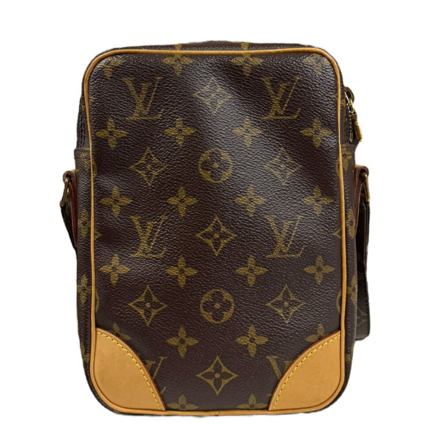 Louis Vuitton Danube Brown Canvas Shoulder Bag