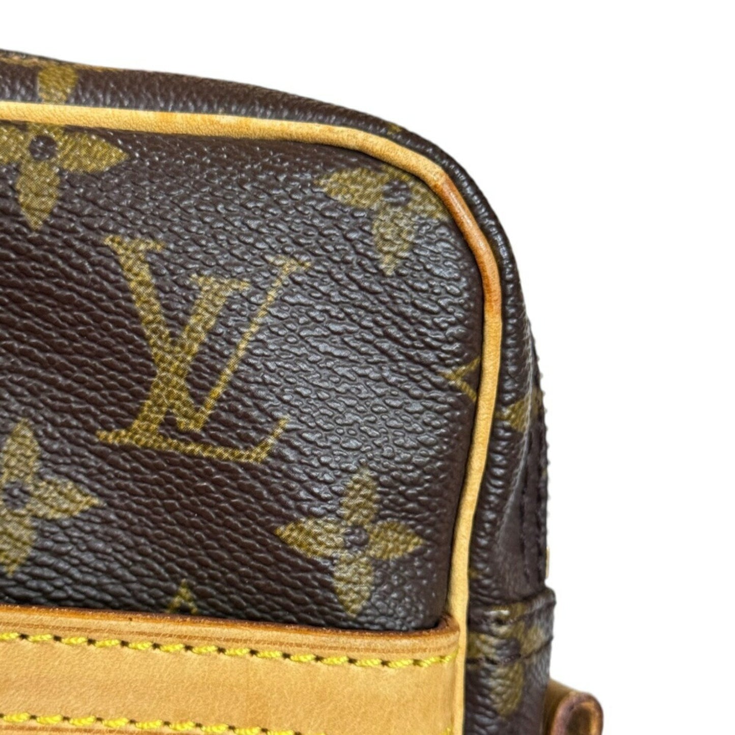 Louis Vuitton Danube Brown Canvas Shoulder Bag