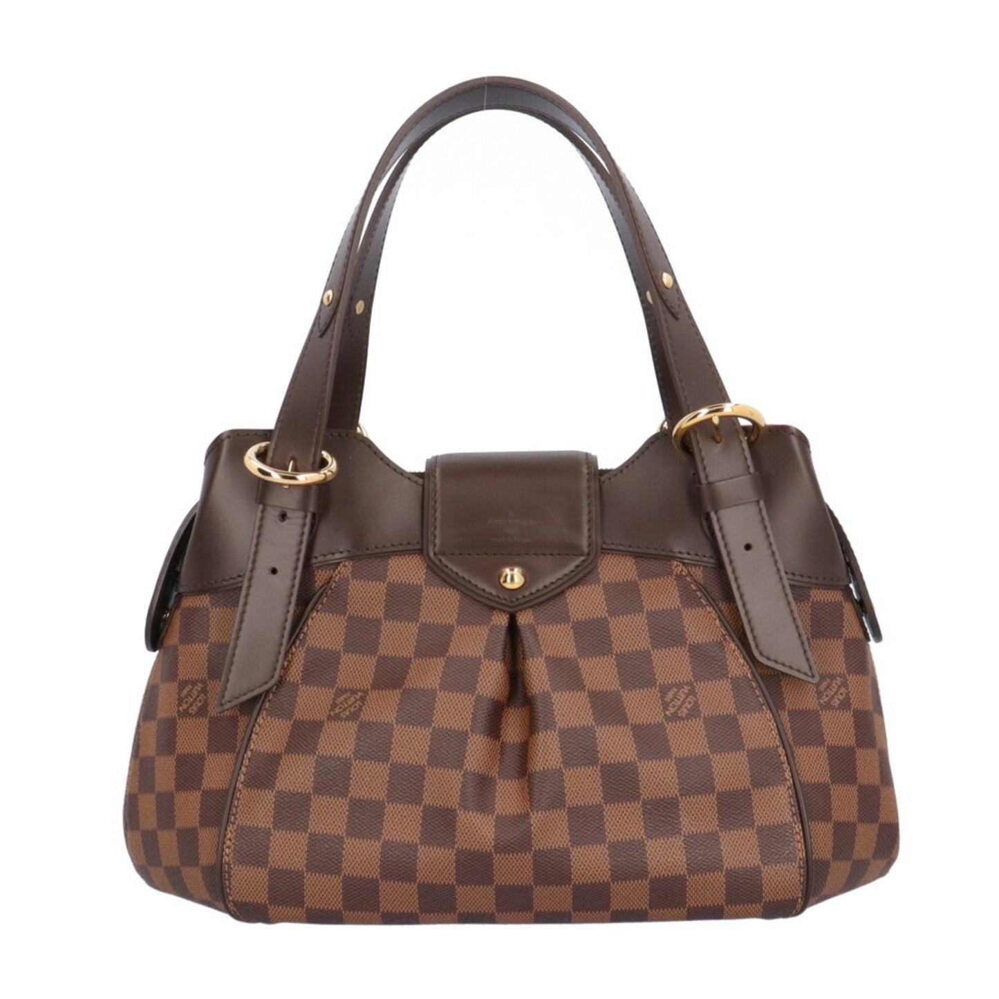 Louis Vuitton Sistina Brown Canvas Shoulder Bag