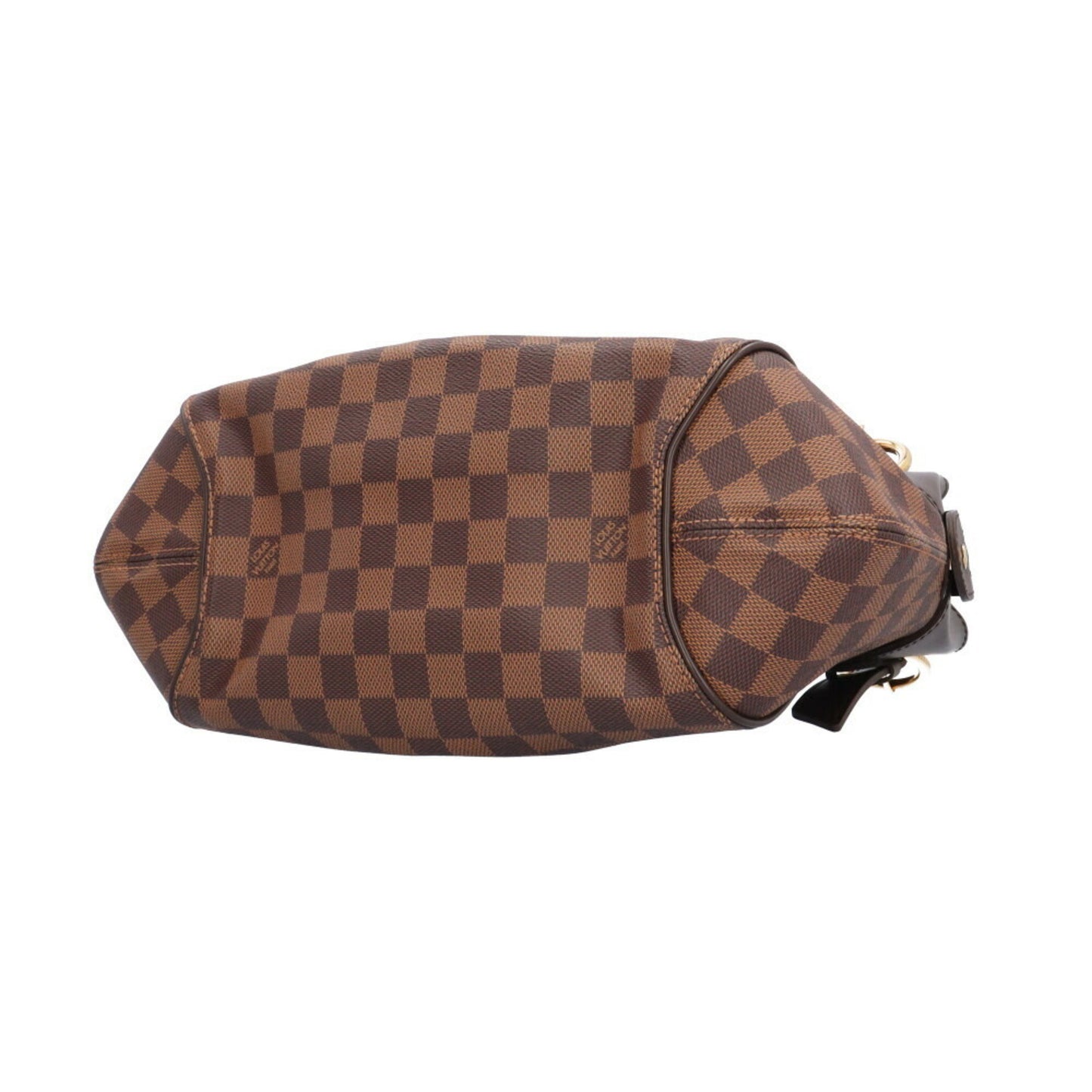 Louis Vuitton Sistina Brown Canvas Shoulder Bag