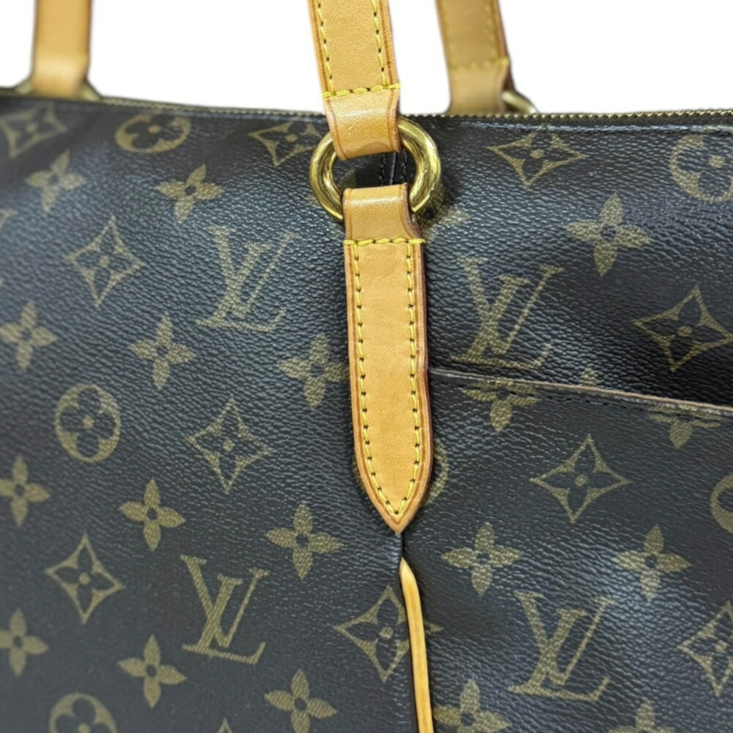 Louis Vuitton Totally Brown Canvas Tote Bag