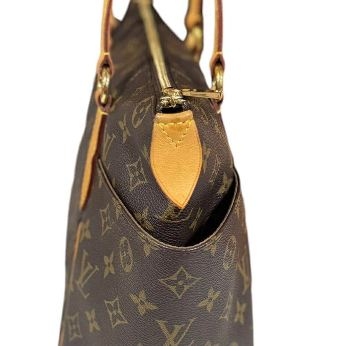 Louis Vuitton Totally Brown Canvas Tote Bag