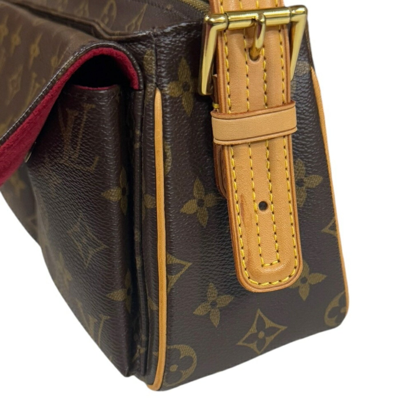 Louis Vuitton Viva Cité Brown Canvas Shoulder Bag