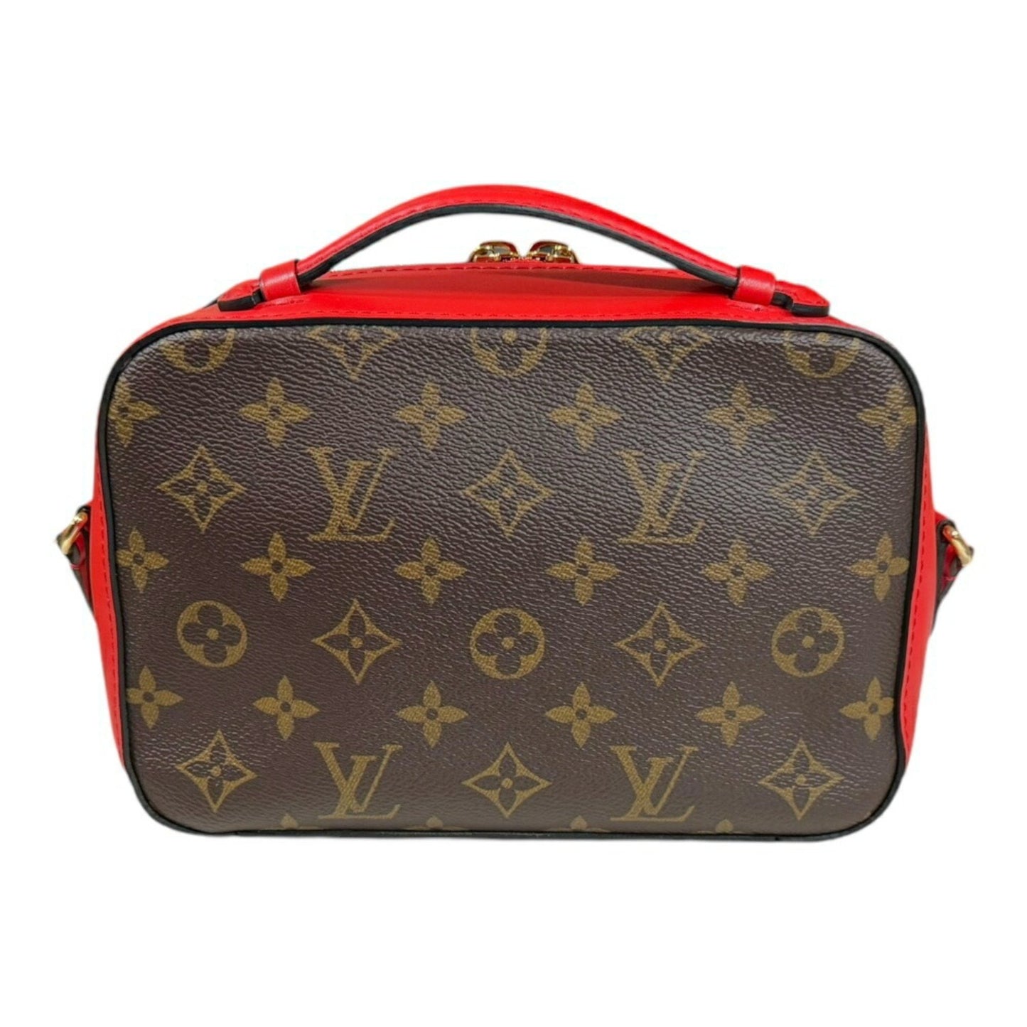 Louis Vuitton Saintonge Brown Canvas Shoulder Bag