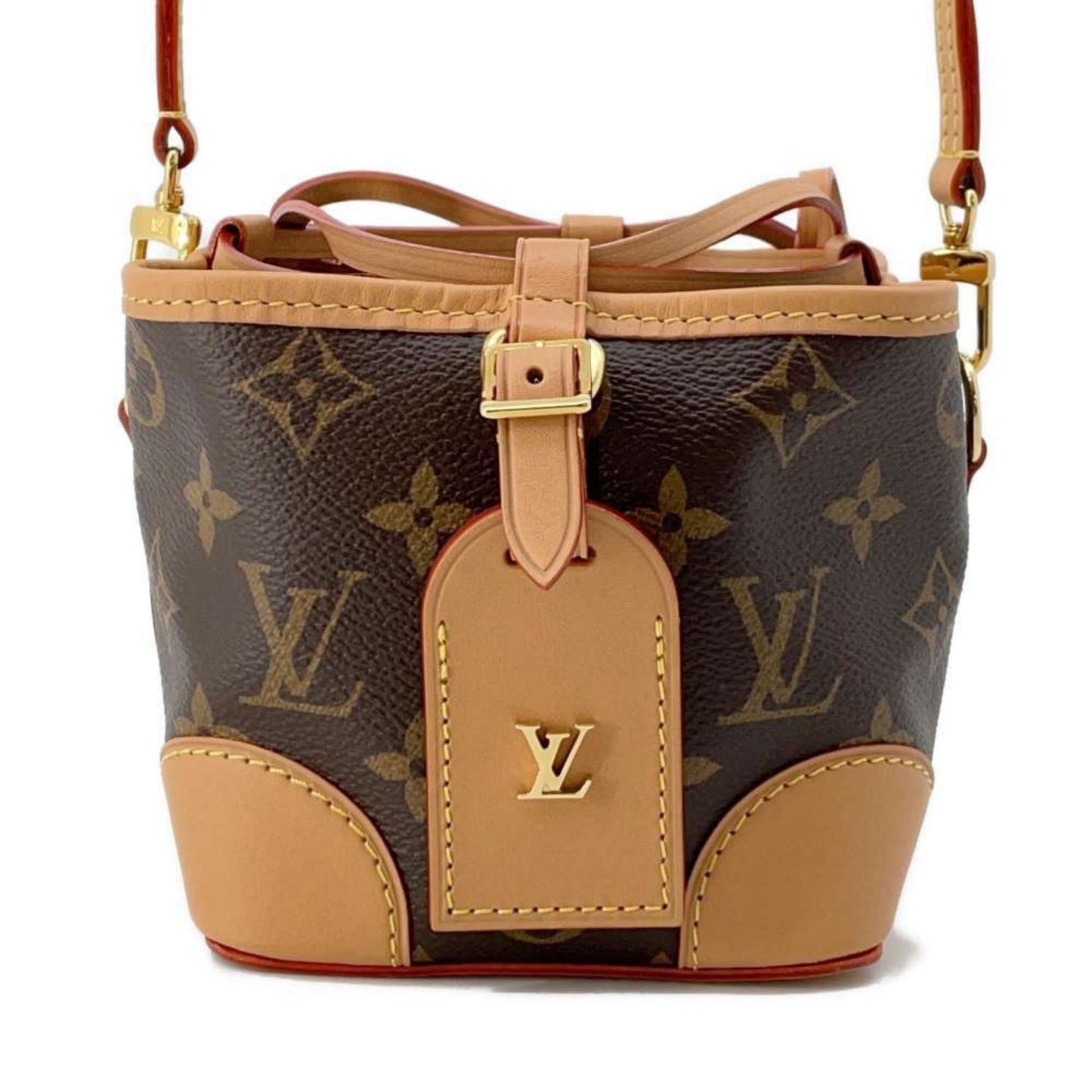 Louis Vuitton Noe Brown Canvas Shoulder Bag