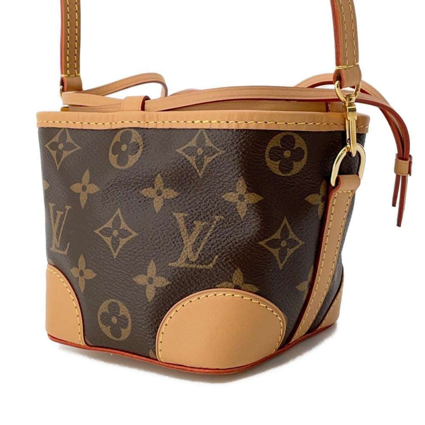 Louis Vuitton Noe Brown Canvas Shoulder Bag