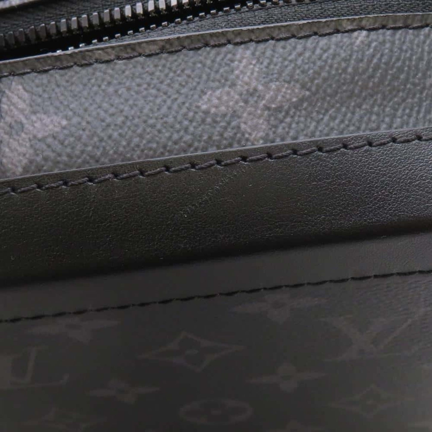 Louis Vuitton Soft Trunk Black Canvas Shoulder Bag