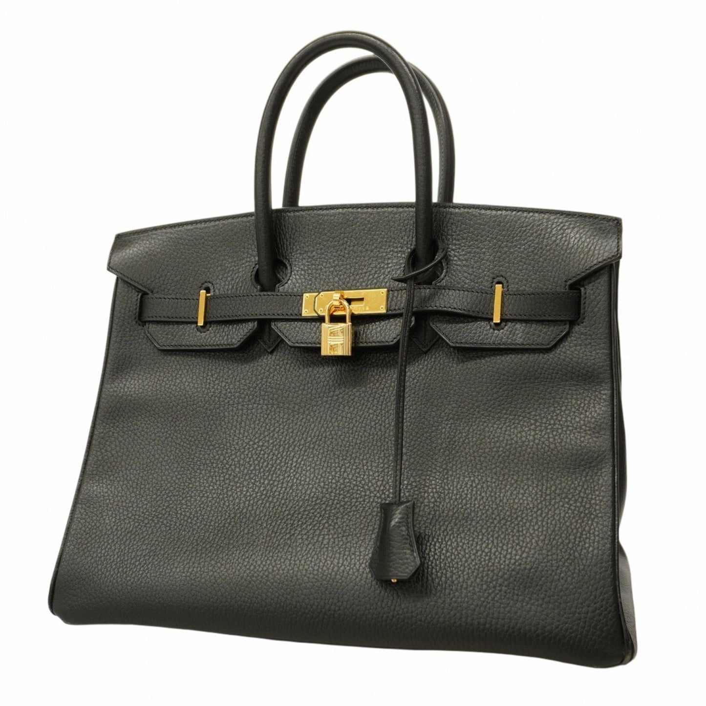 Hermès Birkin 35 Black Leather Hand Bag