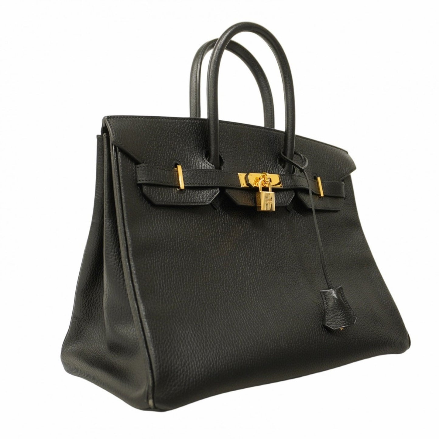 Hermès Birkin 35 Black Leather Hand Bag