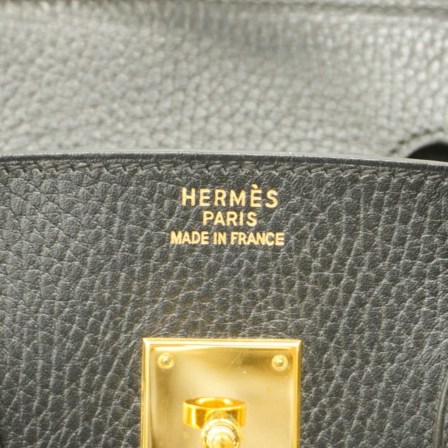 Hermès Birkin 35 Black Leather Hand Bag