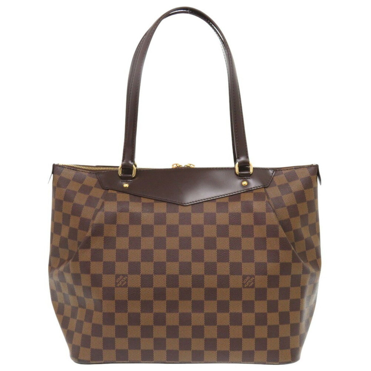 Louis Vuitton Westminster Brown Canvas Tote Bag