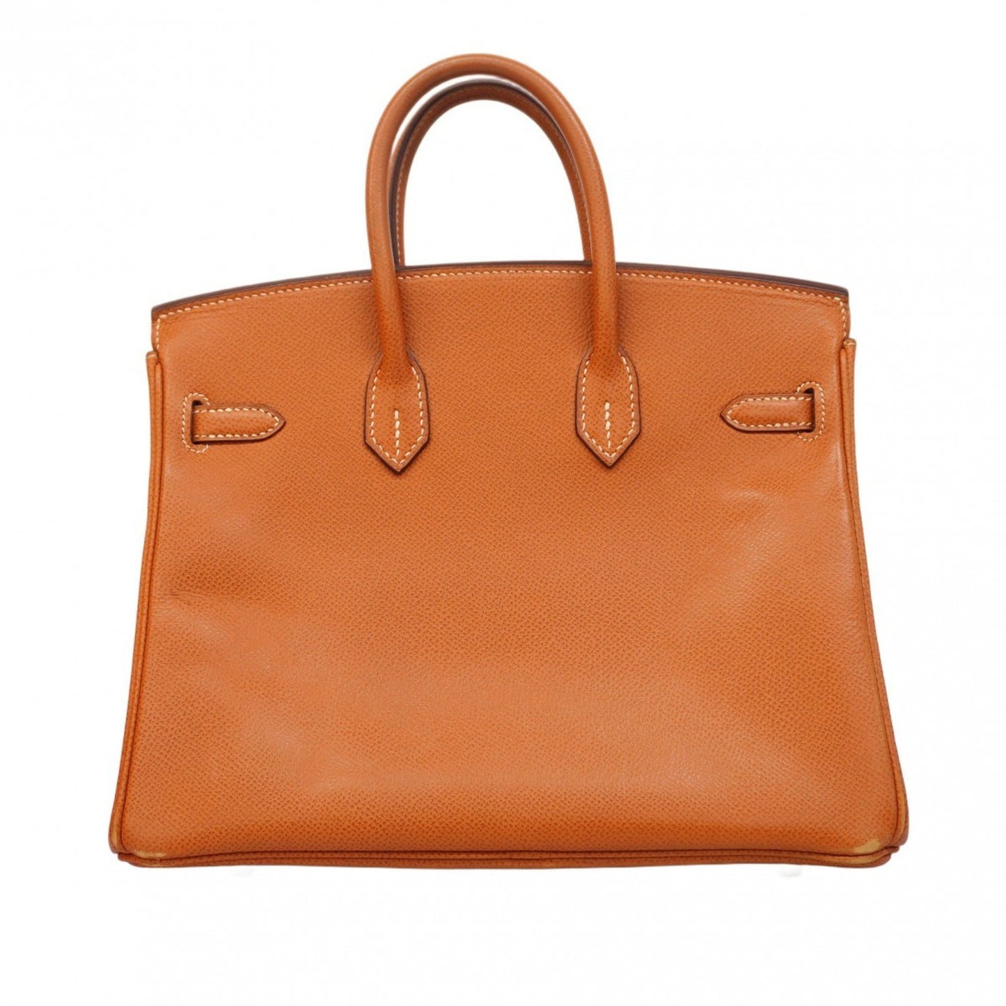 Hermès Birkin 25 Gold Leather Hand Bag