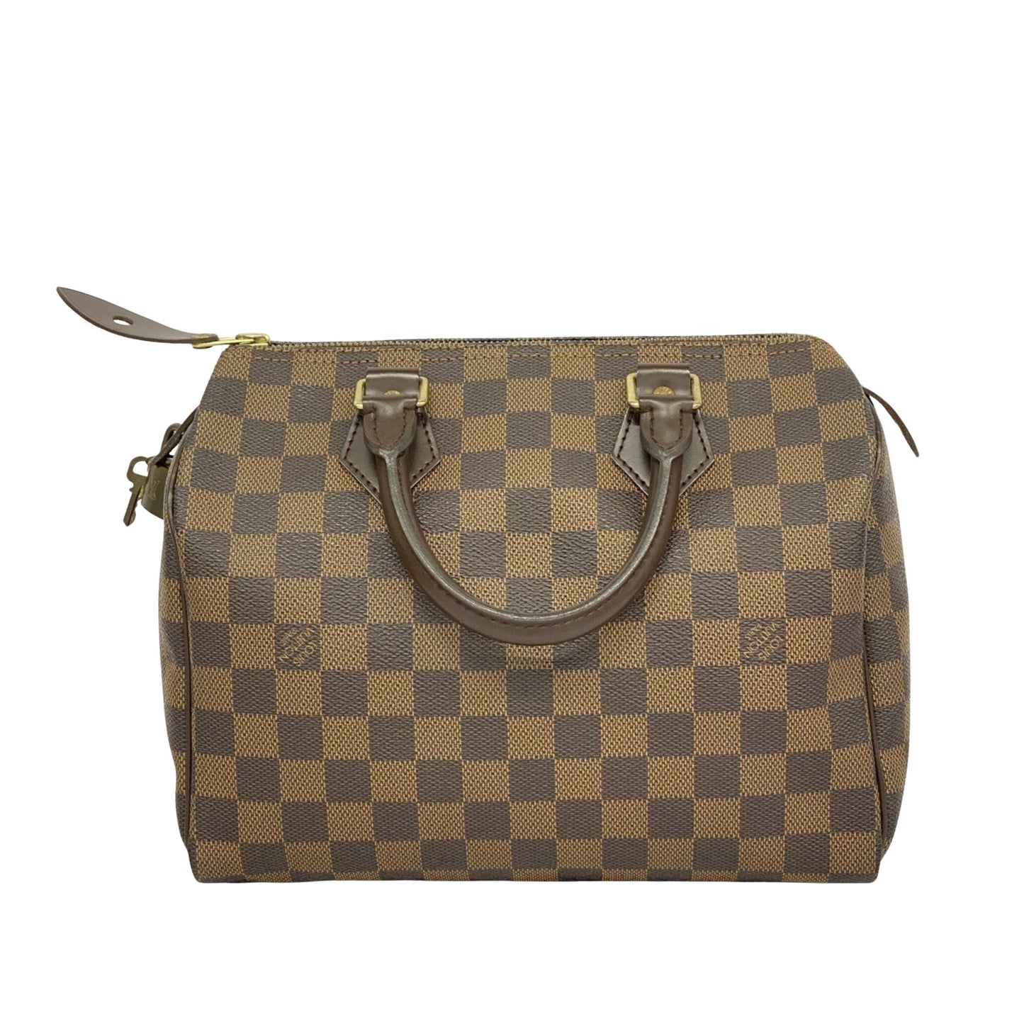 Louis Vuitton Speedy 25 Brown Canvas Hand Bag