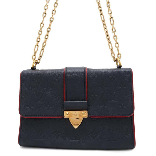 Louis Vuitton Saint Sulpice Navy Canvas Shoulder Bag