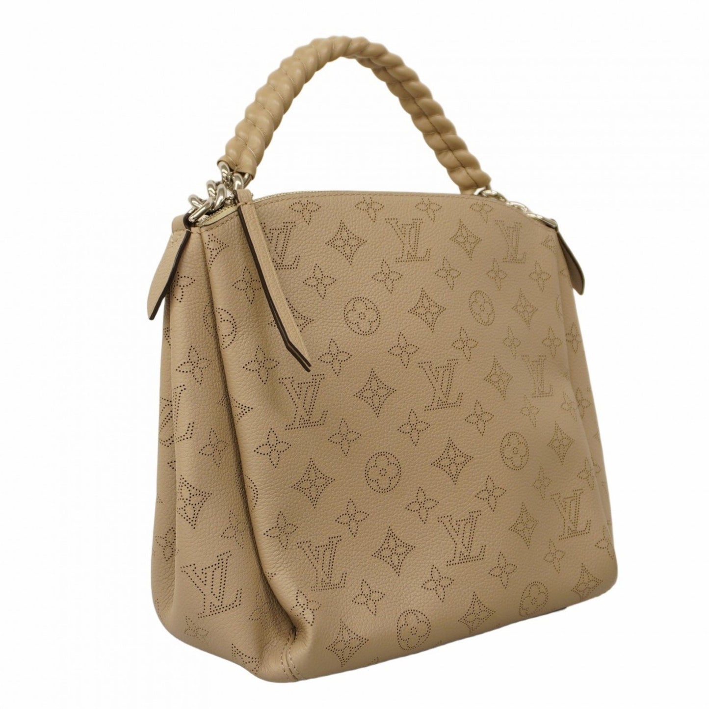 Louis Vuitton Babylone BB Beige Leather Hand Bag