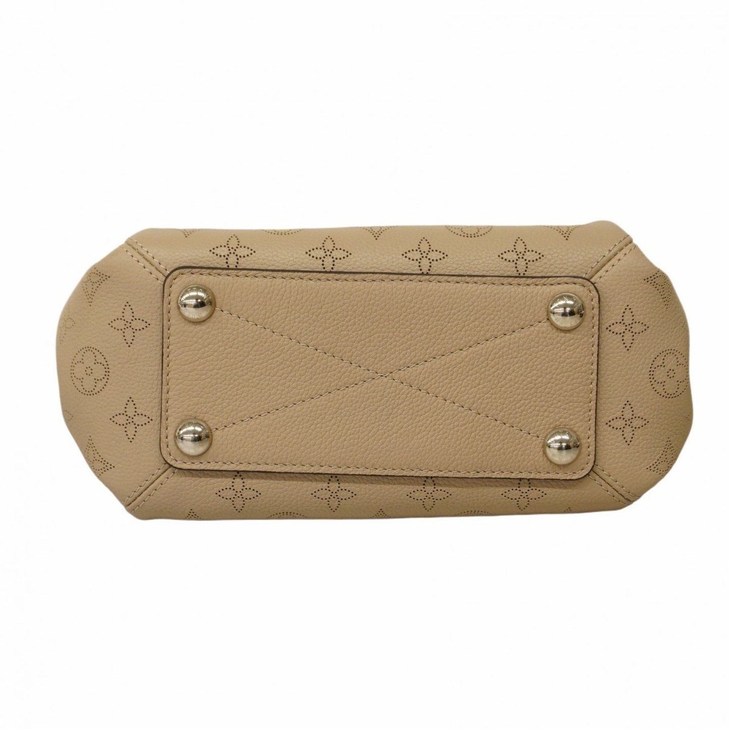 Louis Vuitton Babylone BB Beige Leather Hand Bag