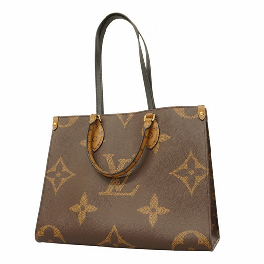 Louis Vuitton Onthego GM Brown Canvas Tote Bag