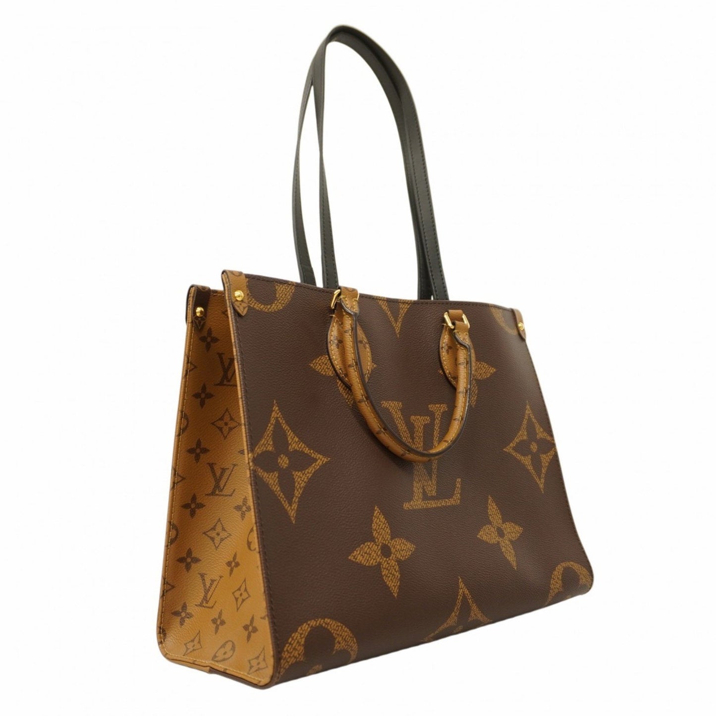 Louis Vuitton Onthego GM Brown Canvas Tote Bag