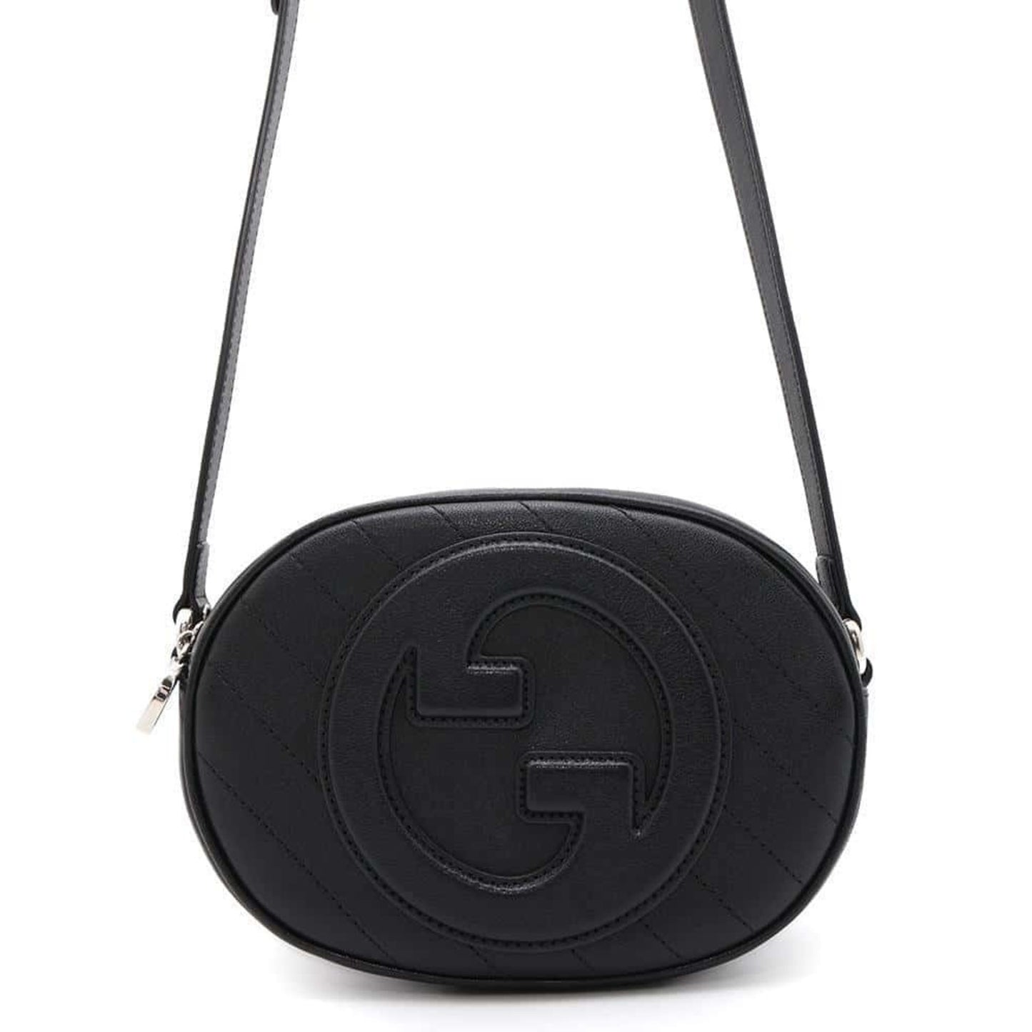 Gucci Black Leather Shoulder Bag