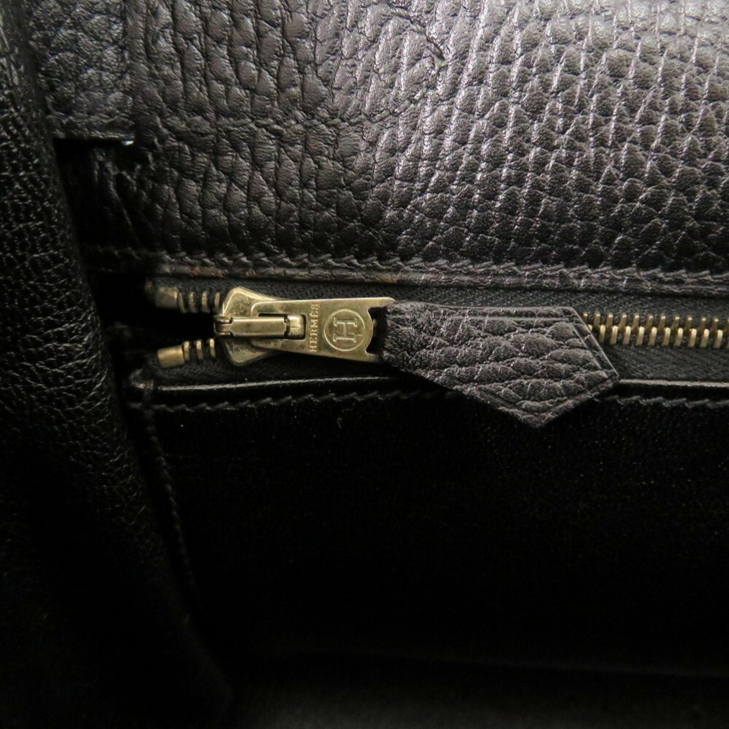 Hermès Kelly 32 Black Leather Hand Bag