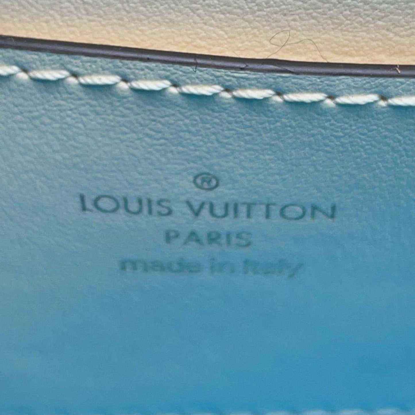 Louis Vuitton Pont Neuf Beige Leather Shoulder Bag