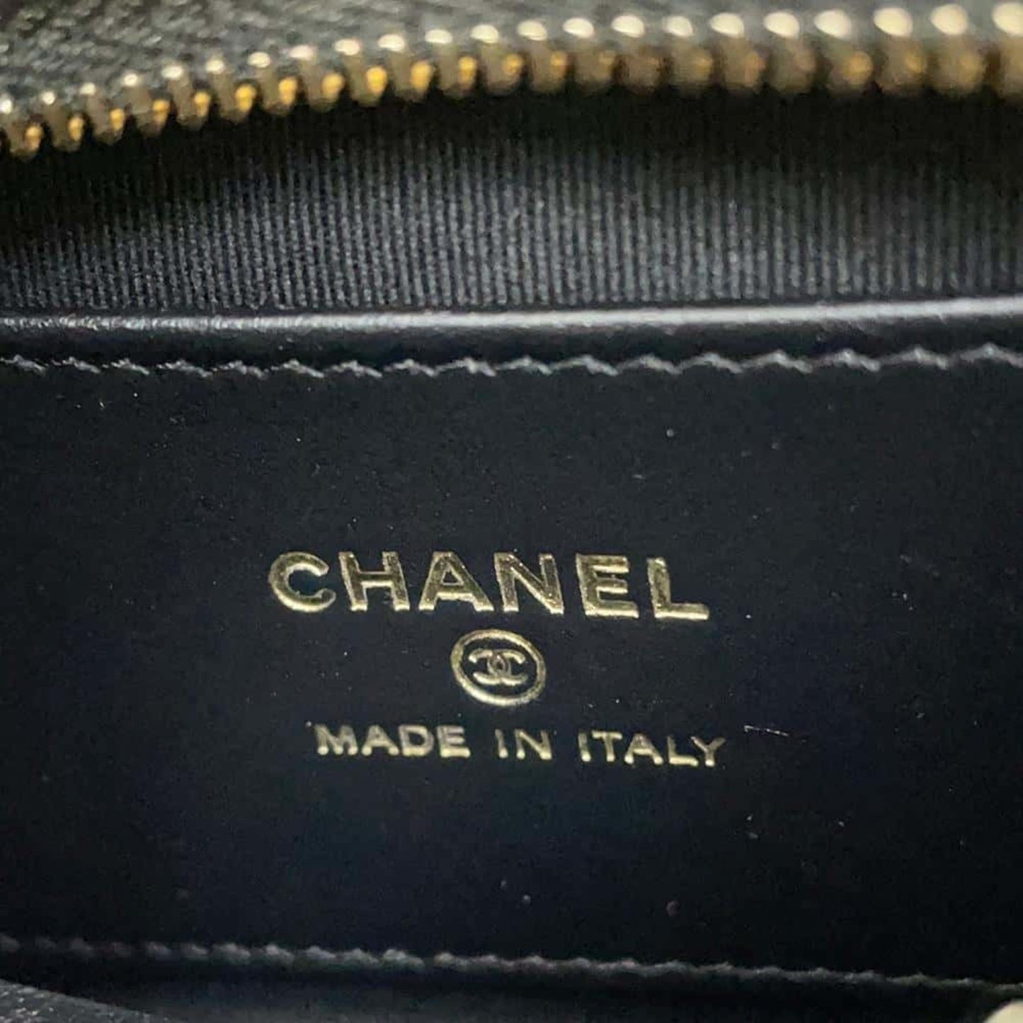 Chanel Black Leather Hand Bag