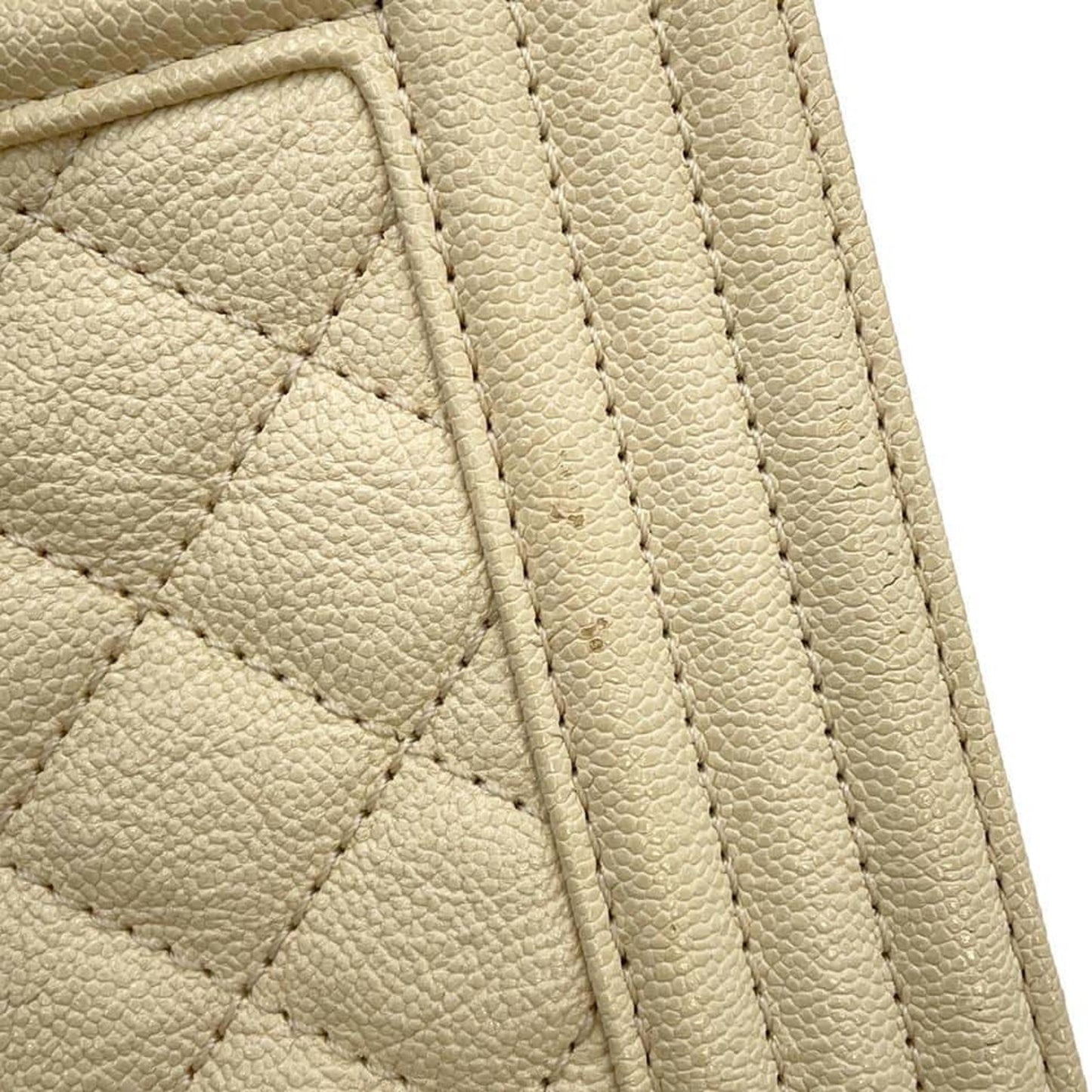 Chanel Boy Beige Leather Shoulder Bag