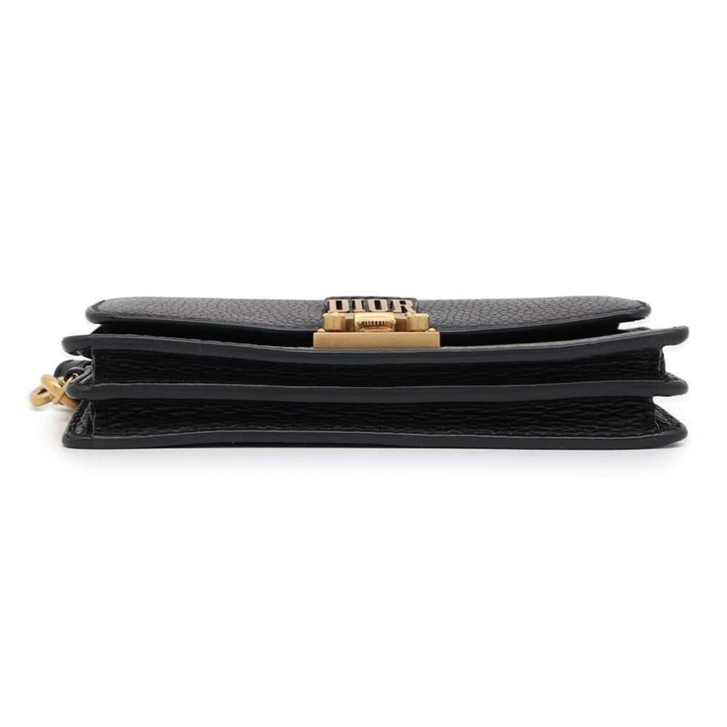 Dior Addict Black Leather Clutch Bag