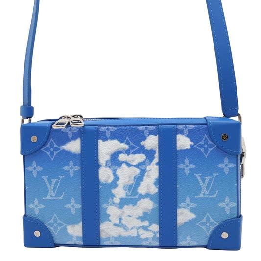 Louis Vuitton Blue Canvas Shopper Bag