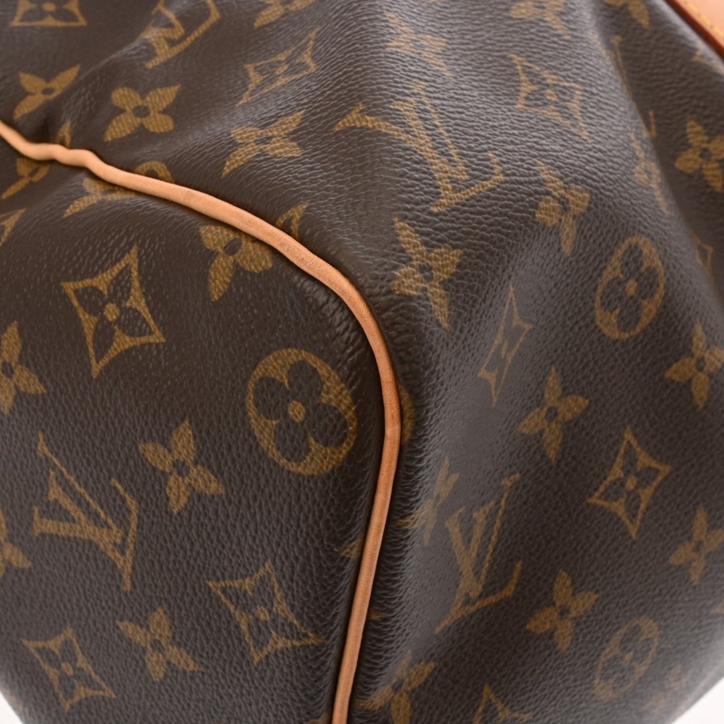 Louis Vuitton Keepall 45 Brown Canvas Travel Bag