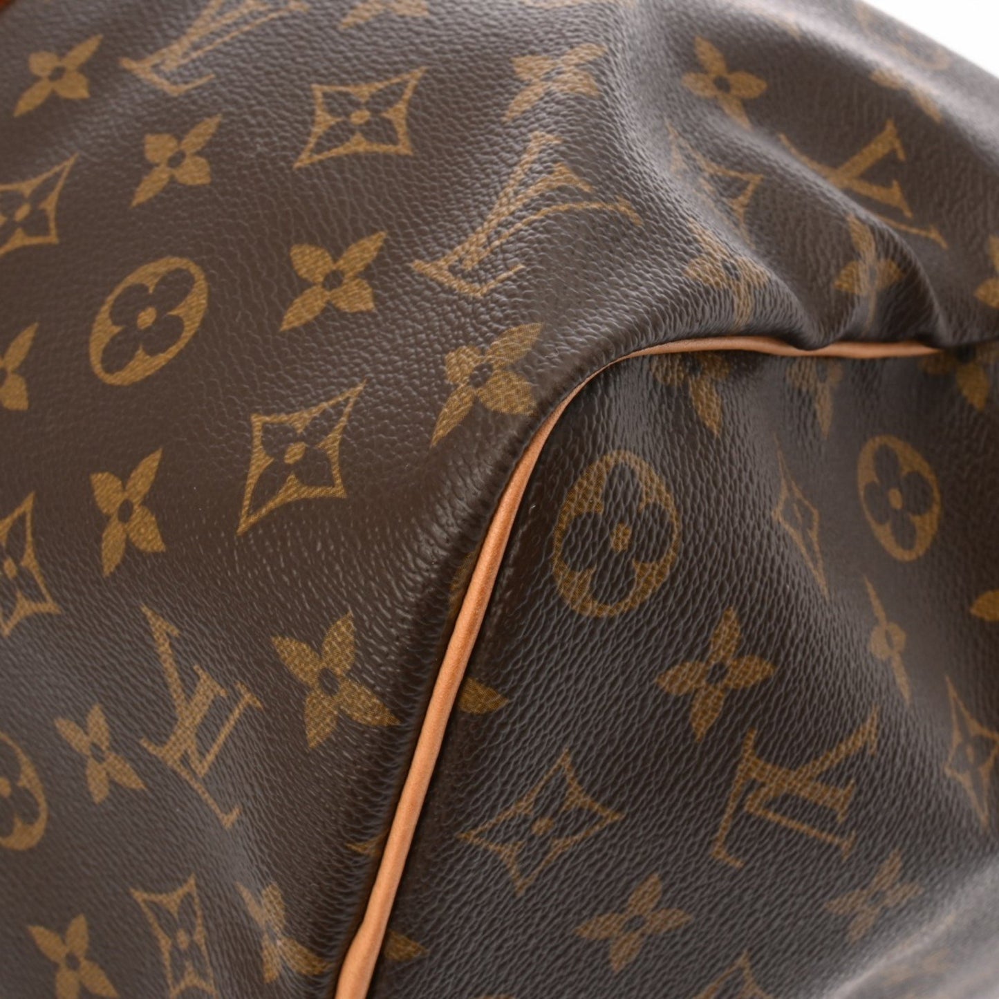 Louis Vuitton Keepall 45 Brown Canvas Travel Bag