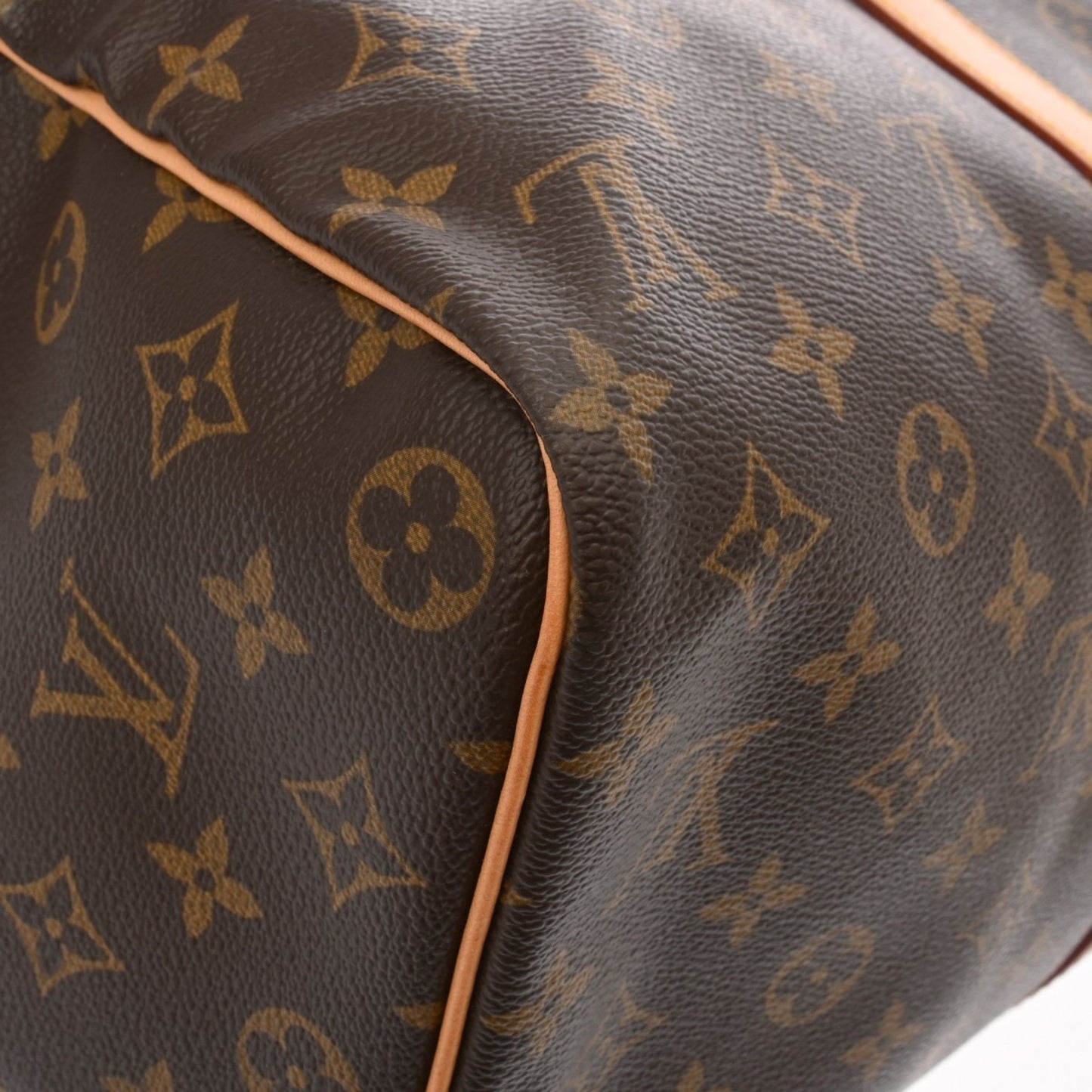 Louis Vuitton Keepall 45 Brown Canvas Travel Bag