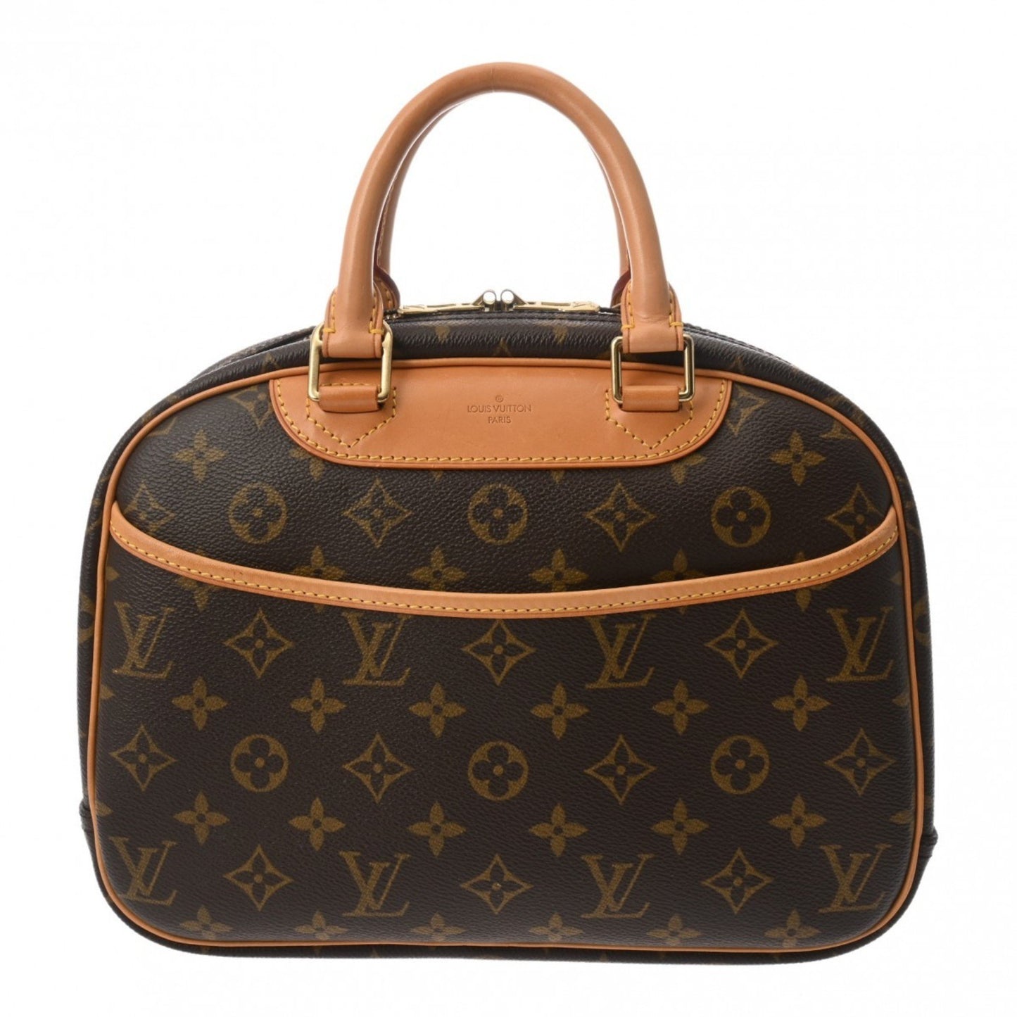 Louis Vuitton Trouville Brown Canvas Hand Bag