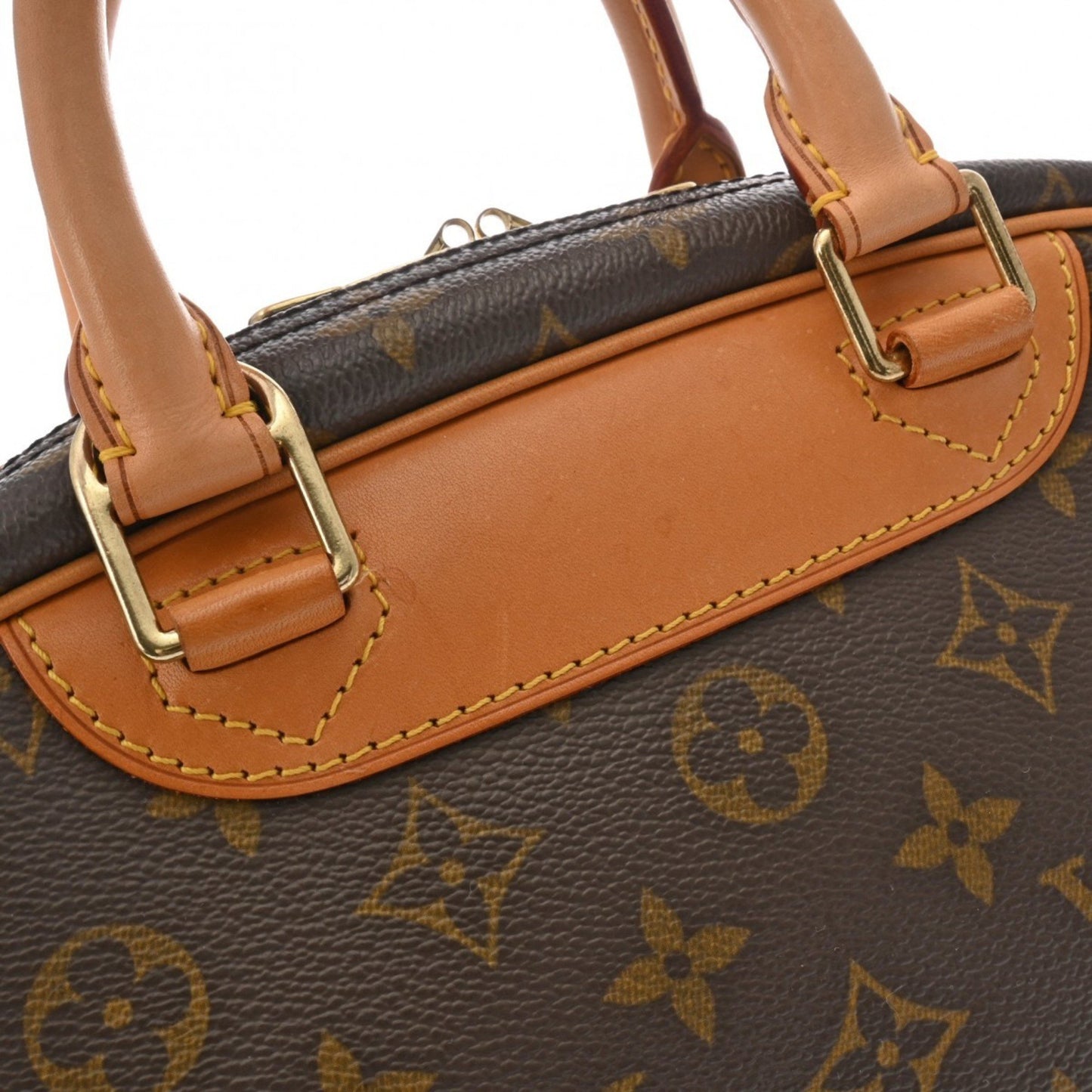 Louis Vuitton Trouville Brown Canvas Hand Bag