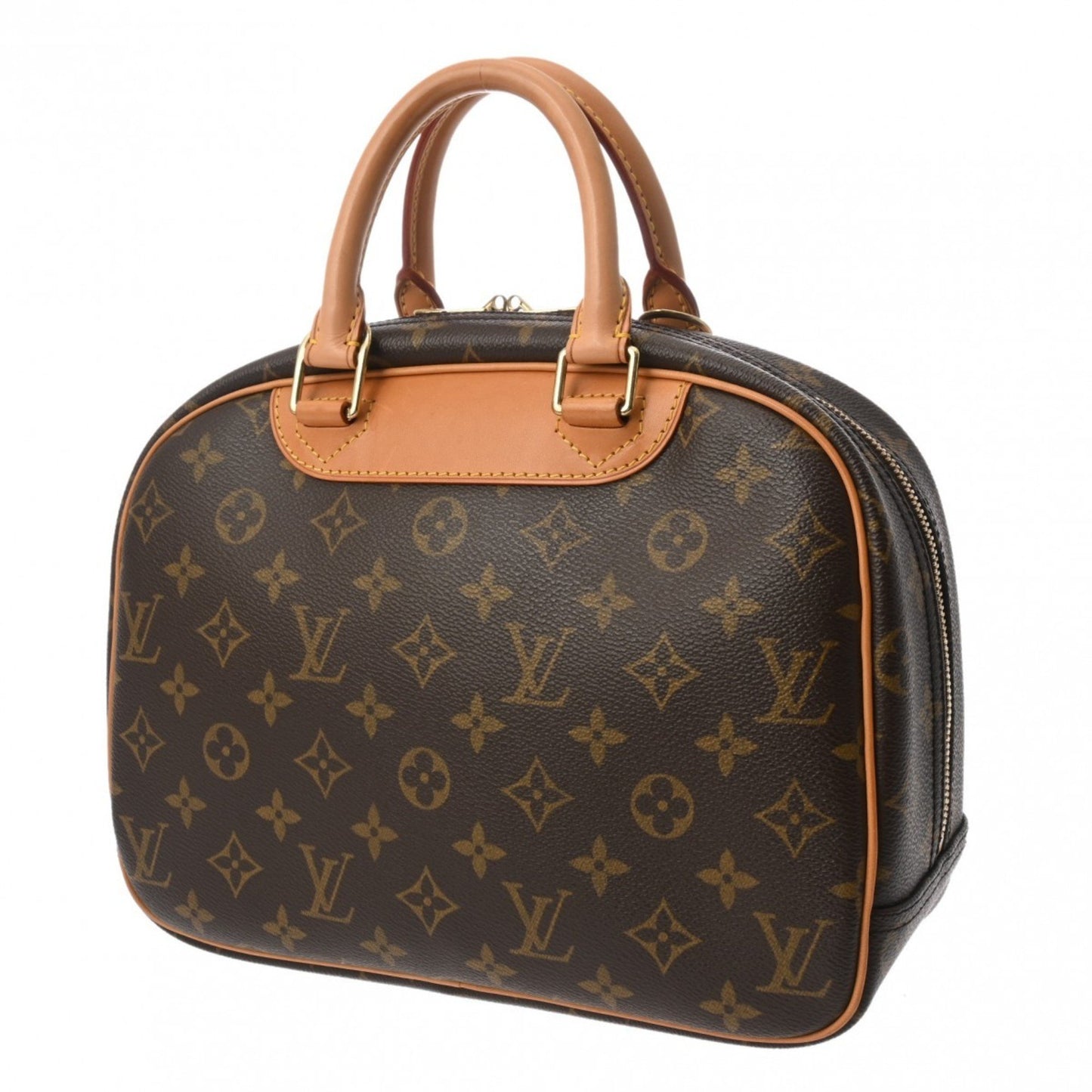 Louis Vuitton Trouville Brown Canvas Hand Bag