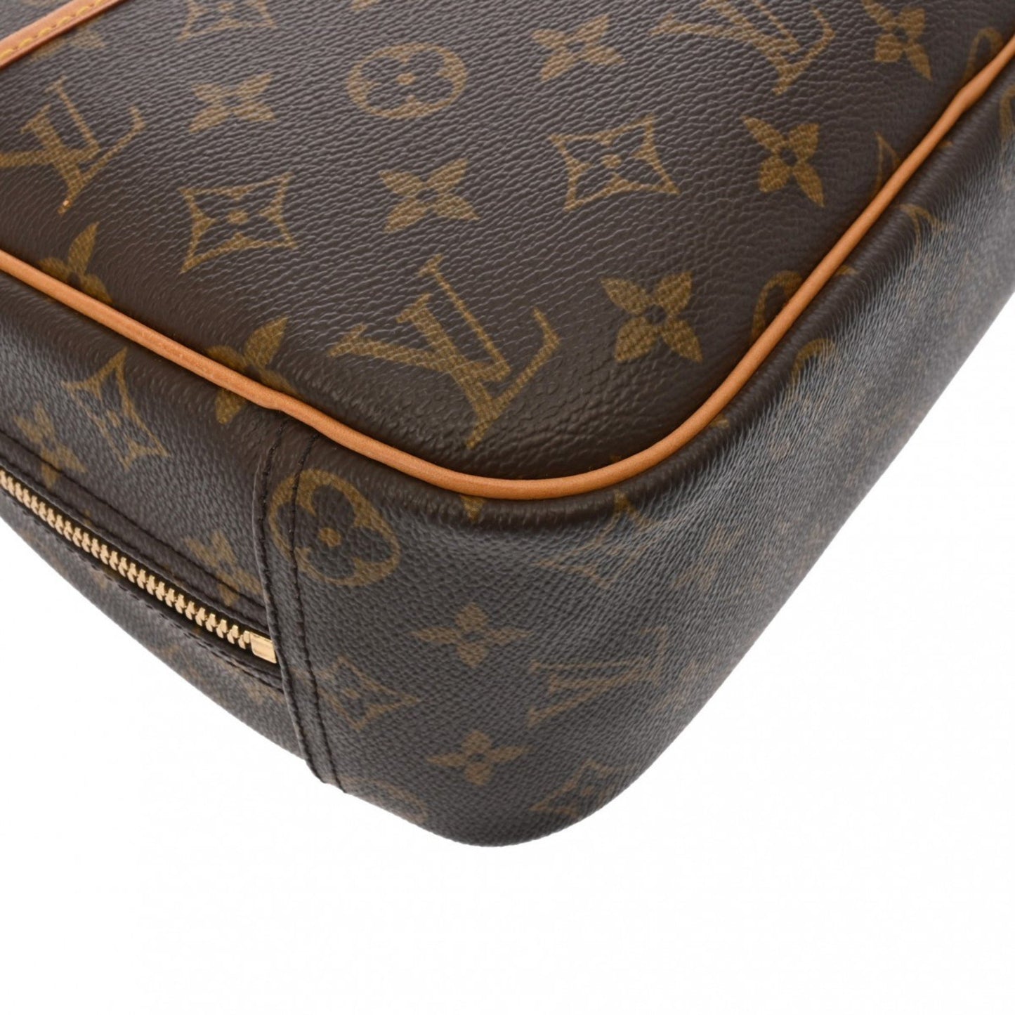 Louis Vuitton Trouville Brown Canvas Hand Bag