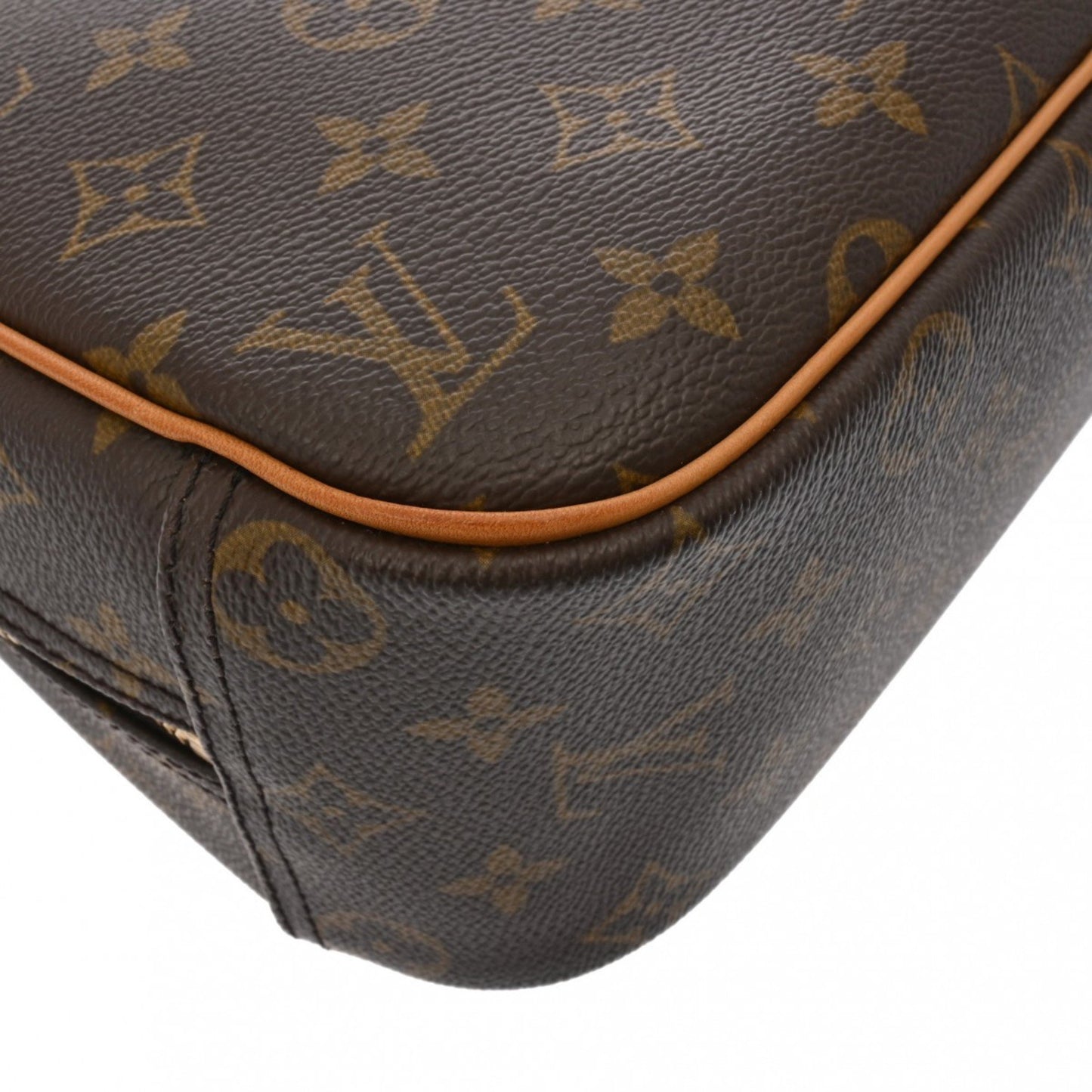 Louis Vuitton Trouville Brown Canvas Hand Bag