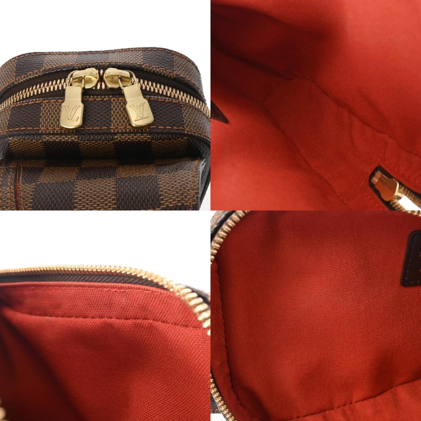 Louis Vuitton Geronimo Brown Canvas Shoulder Bag