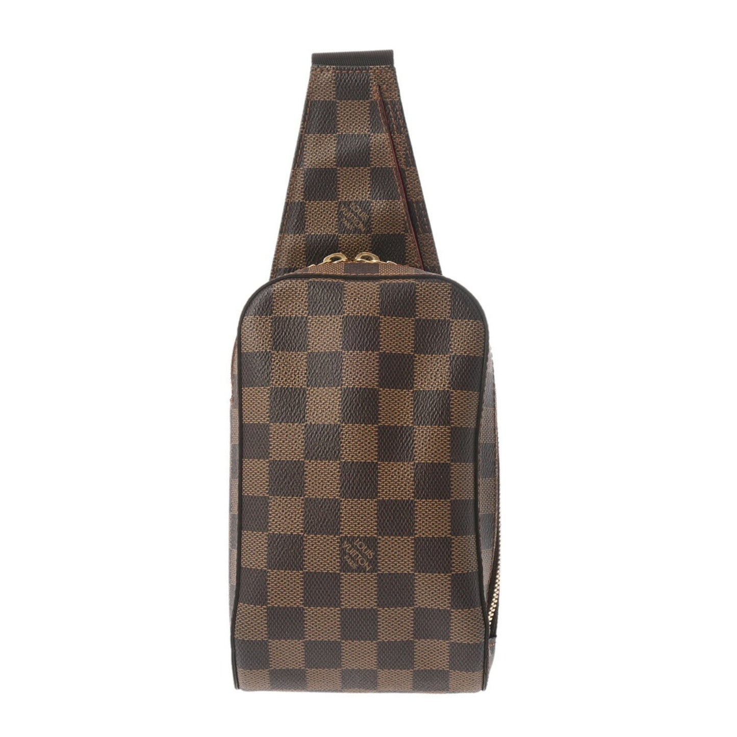 Louis Vuitton Geronimo Brown Canvas Shoulder Bag