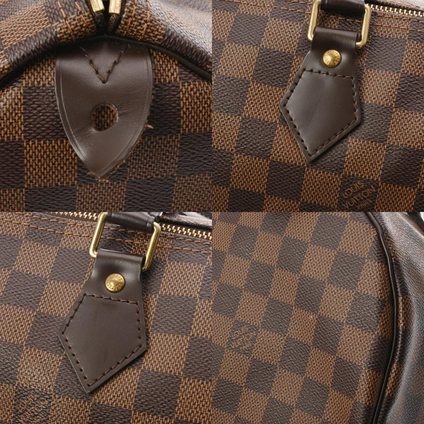 Louis Vuitton Speedy 30 Brown Canvas Hand Bag