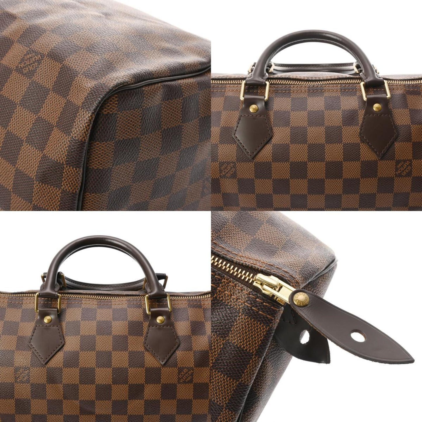 Louis Vuitton Speedy 30 Brown Canvas Hand Bag